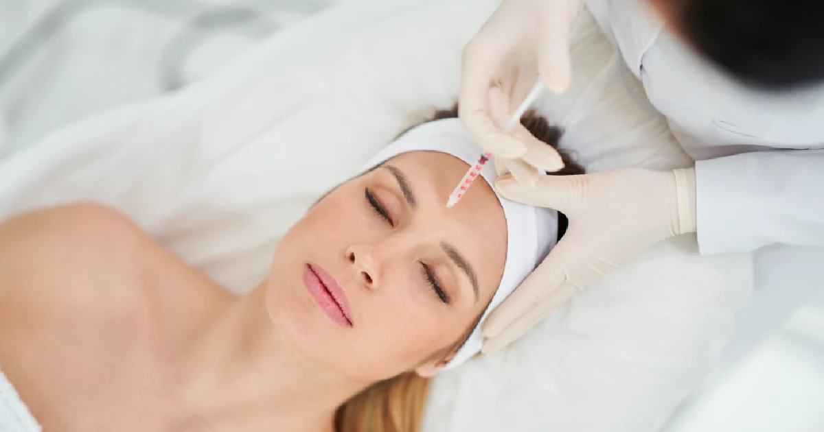 woman receiving Dysport® in Virginia Beach, VA